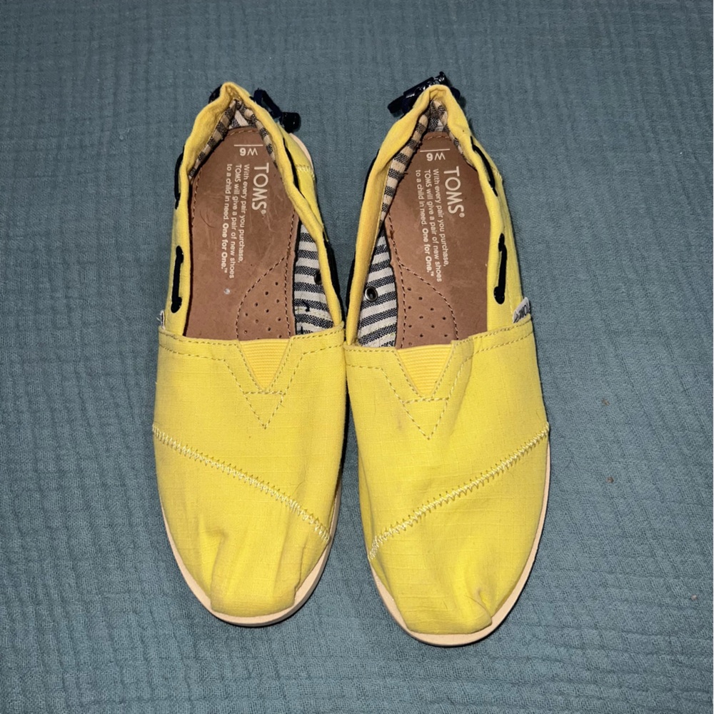 Yellow Tom’s Sneakers